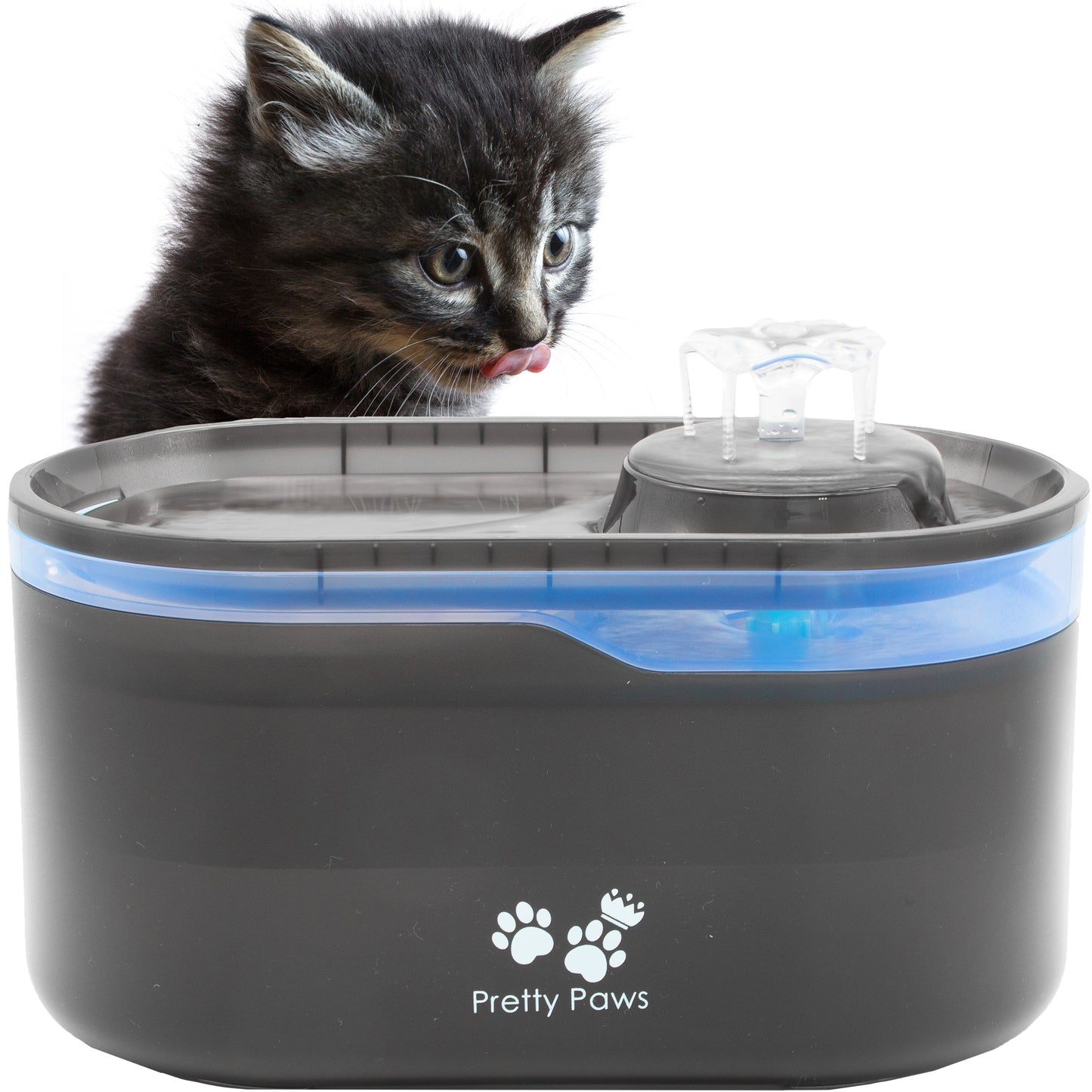 Pretty Paws Waterfontein PP098 - Drinkfontein Kat - Kattenfontein met App/WiFi - Geruisloos - Waterdispenser Kat