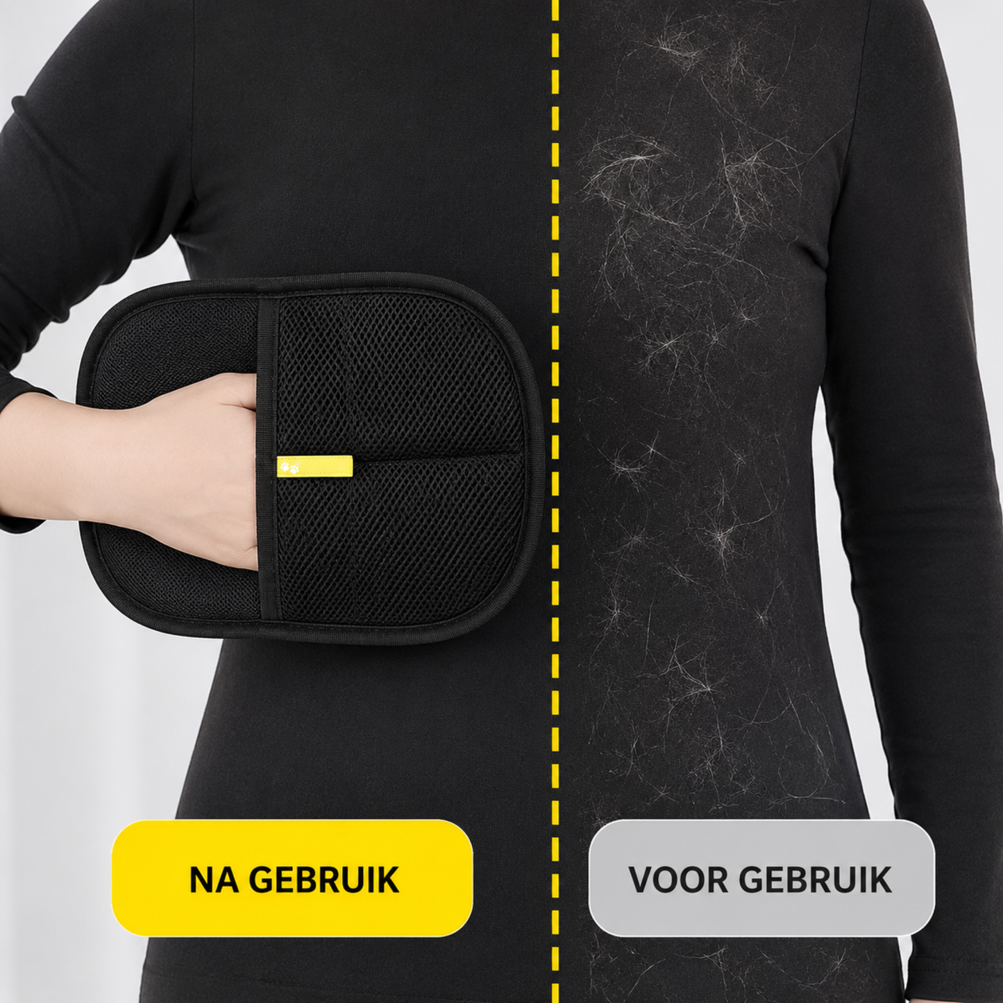 Haren verwijder handschoen