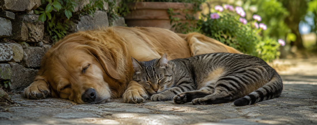 Waarom voldoende slaap zo belangrijk is voor honden en katten