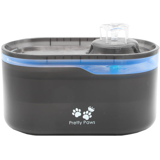 Pretty Paws Waterfontein PP098 - Fontein met App/WiFi - Zwart