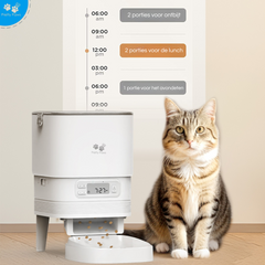 Pretty Paws PF11 Professionele Automatische Voerbak - Wit