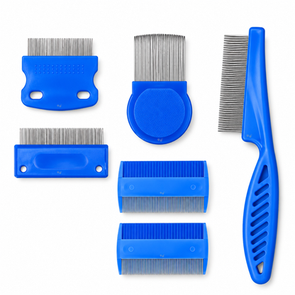 Vlooienkammen set