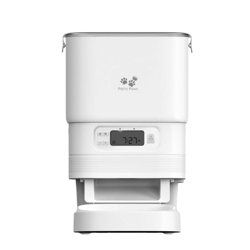 Pretty Paws PP002 Professionele Automatische Voerbak - Wit