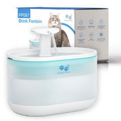 Pretty Paws® - PP097 Professionele Drink Fontein Kat - Poezen Fontein met Filter