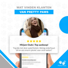Pretty Paws® - PP097 Professionele Drink Fontein Kat - Poezen Fontein met Filter