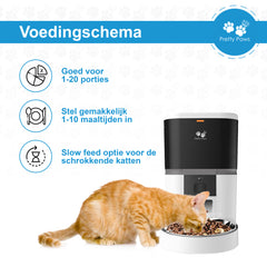 Pretty Paws QQ003 - Wifi Voermachine - Wit - 4L