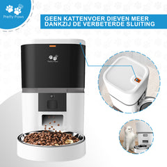 Pretty Paws QQ003 - Wifi Voermachine - Wit - 4L
