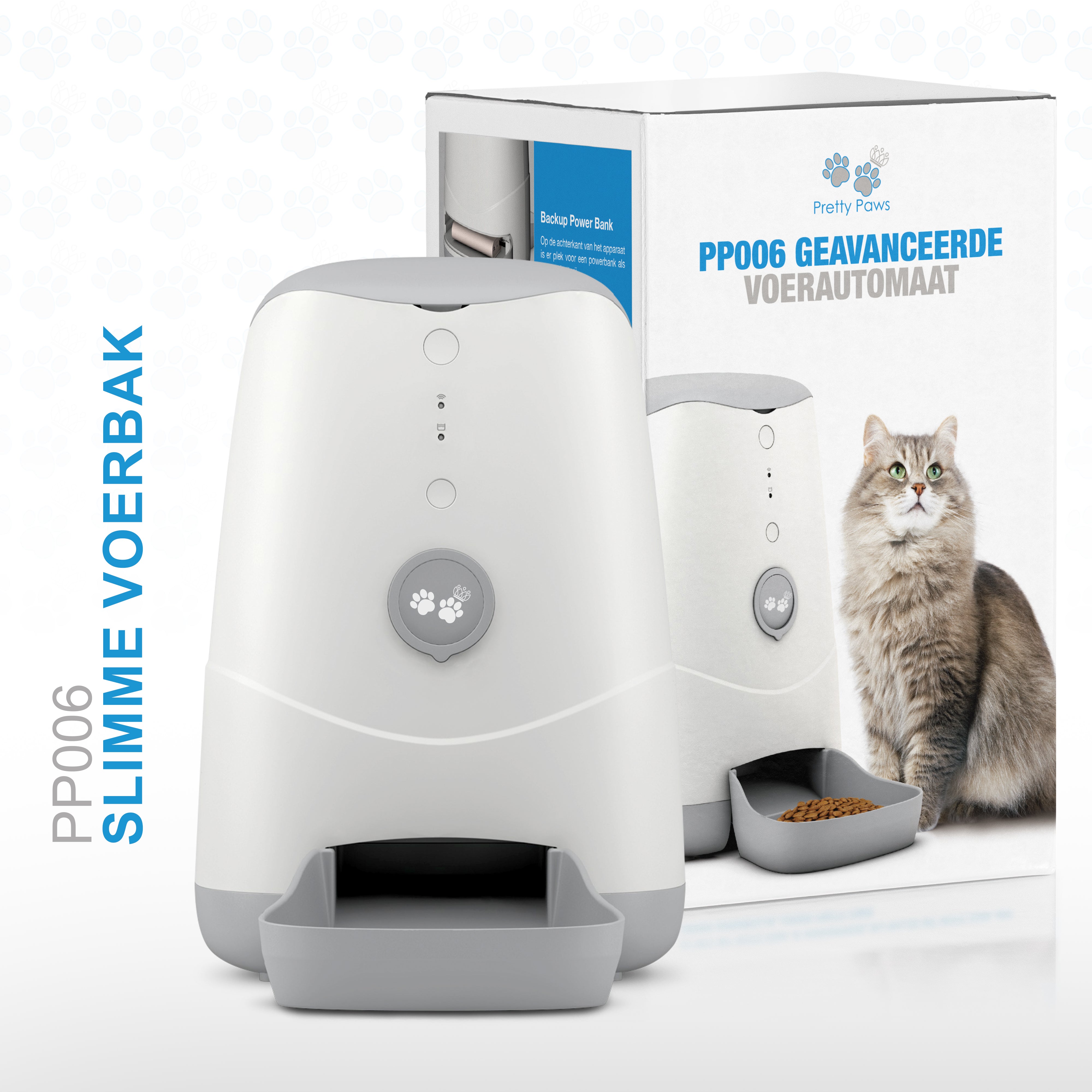Pretty Paws® - PP009 - WiFi Voerautomaat