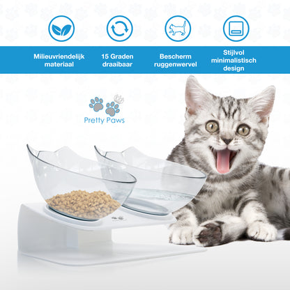 Pretty Paws® - PP001 - Ergonomische Voerbak