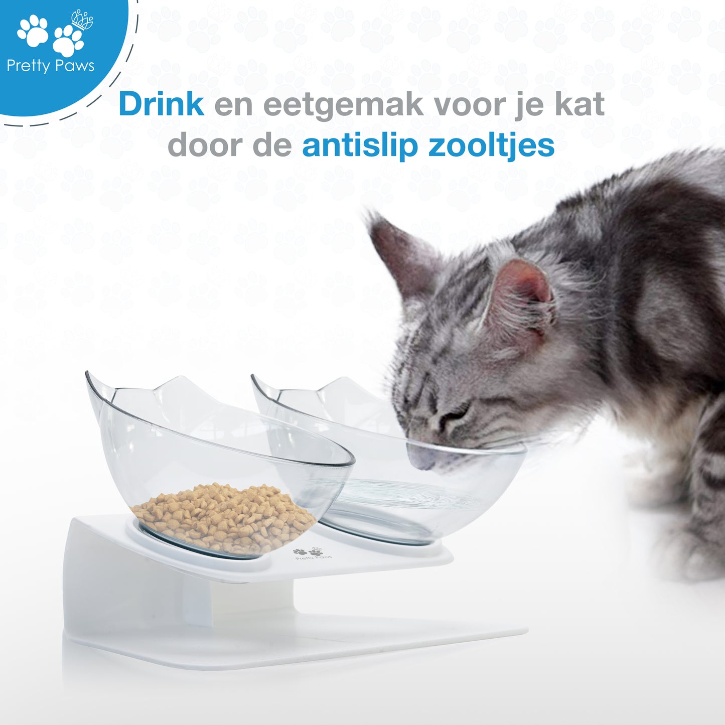 Pretty Paws® - PP001 - Ergonomische Voerbak