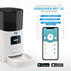 Pretty Paws® - PP005 Wifi Voerautomaat
