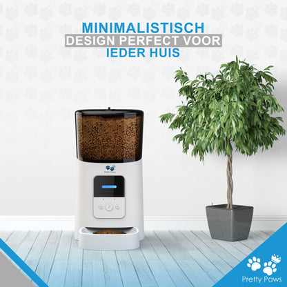 Pretty Paws PP005 Wifi Voerautomaat - Wit