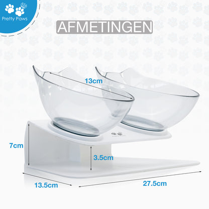 Pretty Paws® - PP001 - Ergonomische Voerbak