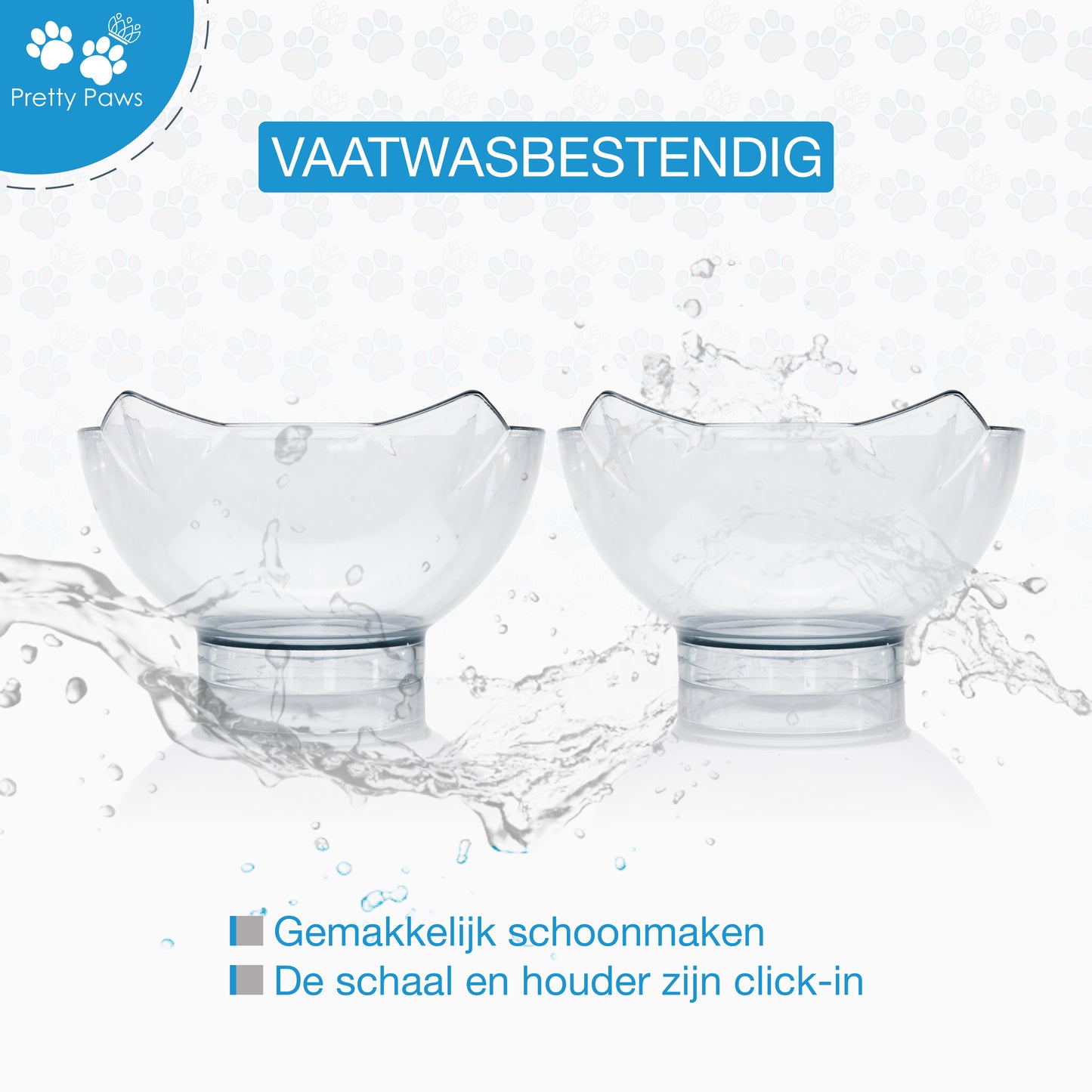 Pretty Paws® - PP001 - Ergonomische Voerbak